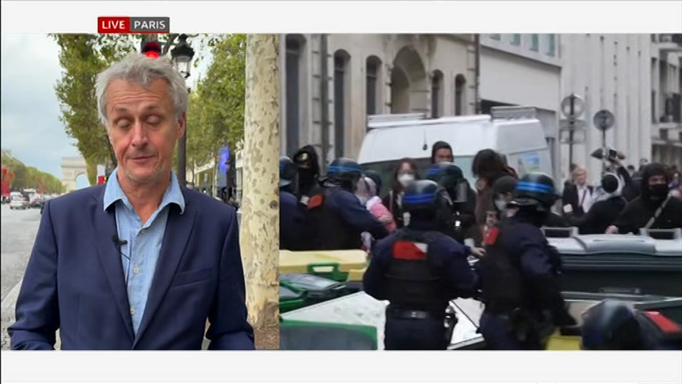 Broadcast still at 24m. BBC One, BBC News at One including..., 7 October 2026.