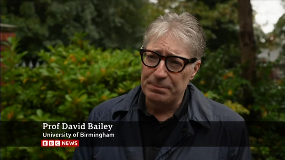 Broadcast still at 27m. BBC One, BBC News at One including..., 7 October 2026.