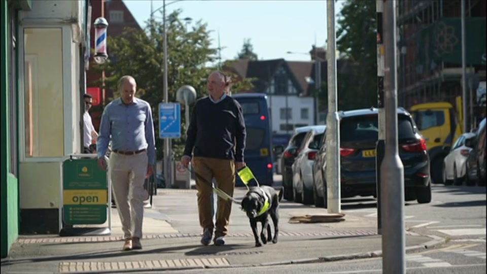 Broadcast still at 42m. BBC One, BBC News at One including..., 7 October 2026.