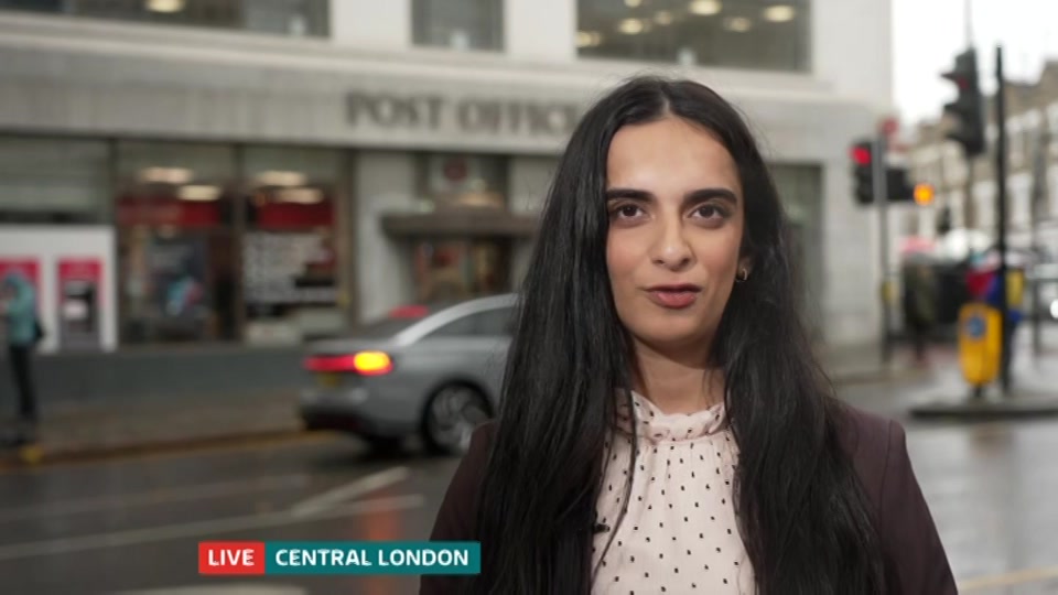 Broadcast still at 2m. ITV, ITV Lunchtime News, 7 October 2026.