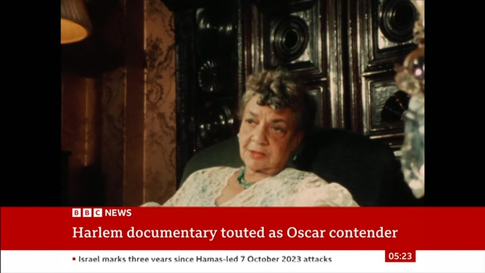 Broadcast still at 23m. BBC News, 8 October 2026.