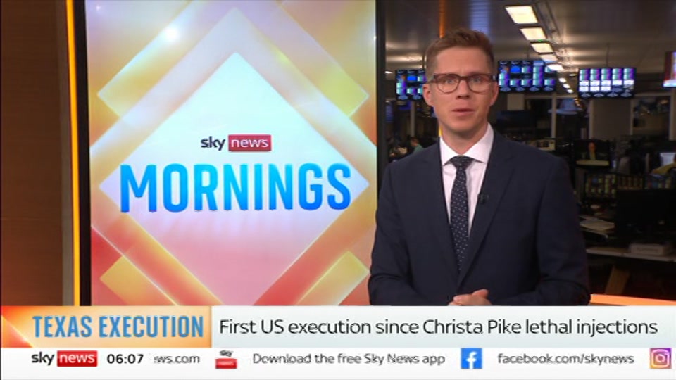 Still from Sky News at 7:00