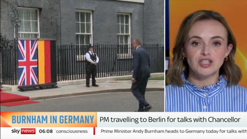 Still from Sky News at 8:00