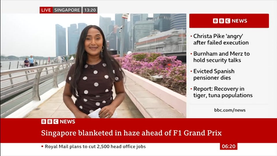 Broadcast still at 20m. BBC News, 8 October 2026.
