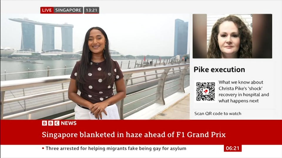 Still from BBC News at 21:00