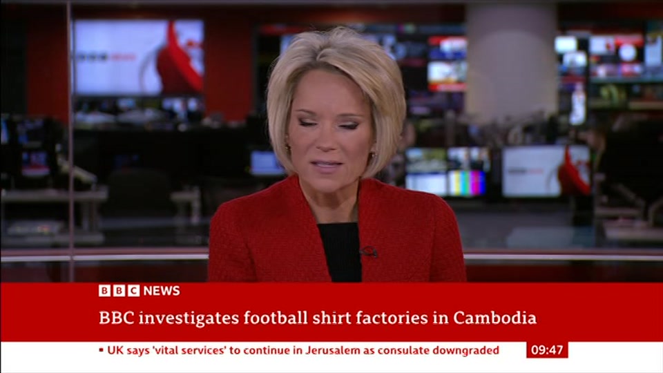 Still from BBC News at 17:30