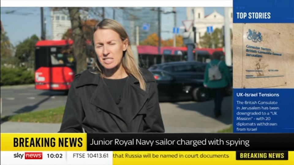 Broadcast still at 2m 30s. Sky News, Sky News Today with Gareth Barlow, 8 October 2026.