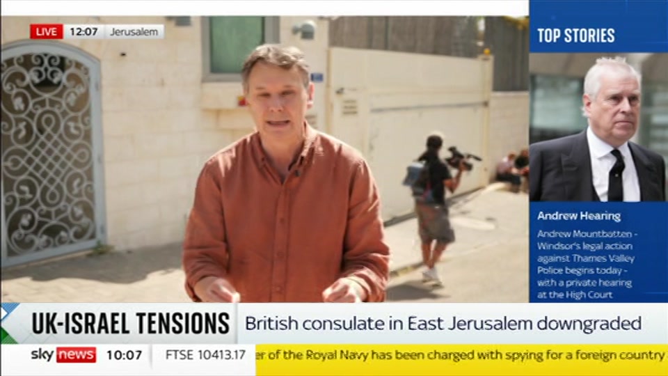 Broadcast still at 7m. Sky News, Sky News Today with Gareth Barlow, 8 October 2026.