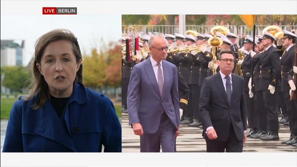 Broadcast still at 23m 30s. BBC One, BBC News at One including..., 8 October 2026.