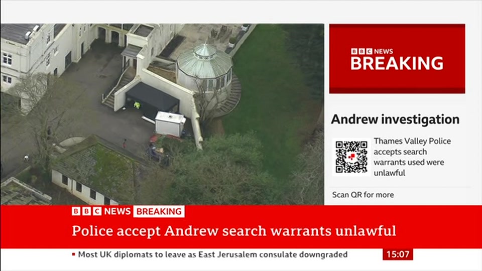 Still from BBC News at 7:30