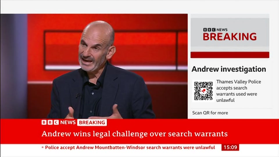 Broadcast still at 9m. BBC News, Verified Live, 8 October 2026.