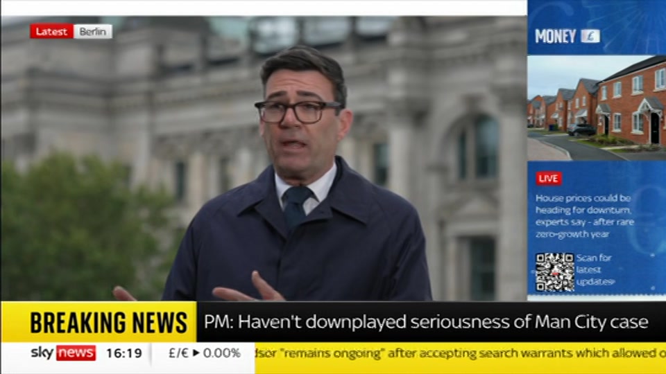 Still from Sky News at 19:00