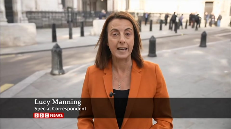 Broadcast still at 3m 30s. BBC One, BBC News, 8 October 2026.