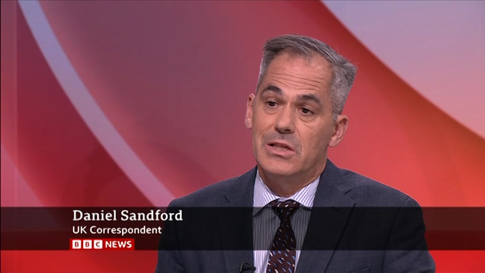 Broadcast still at 7m 30s. BBC One, BBC News, 8 October 2026.