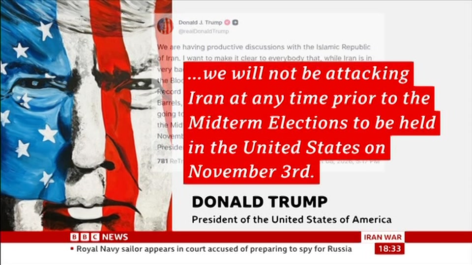 Still from BBC News at 3:30