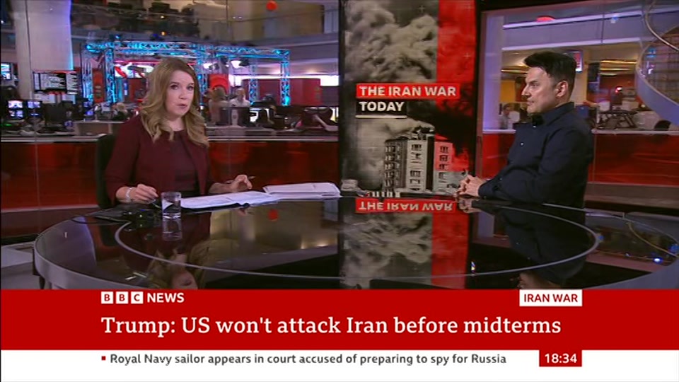 Still from BBC News at 4:30