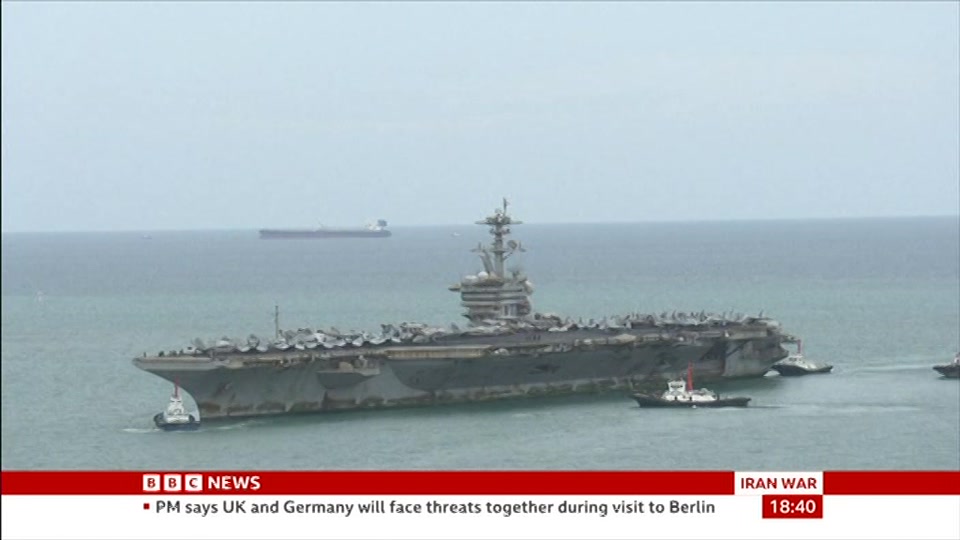 Still from BBC News at 10:30