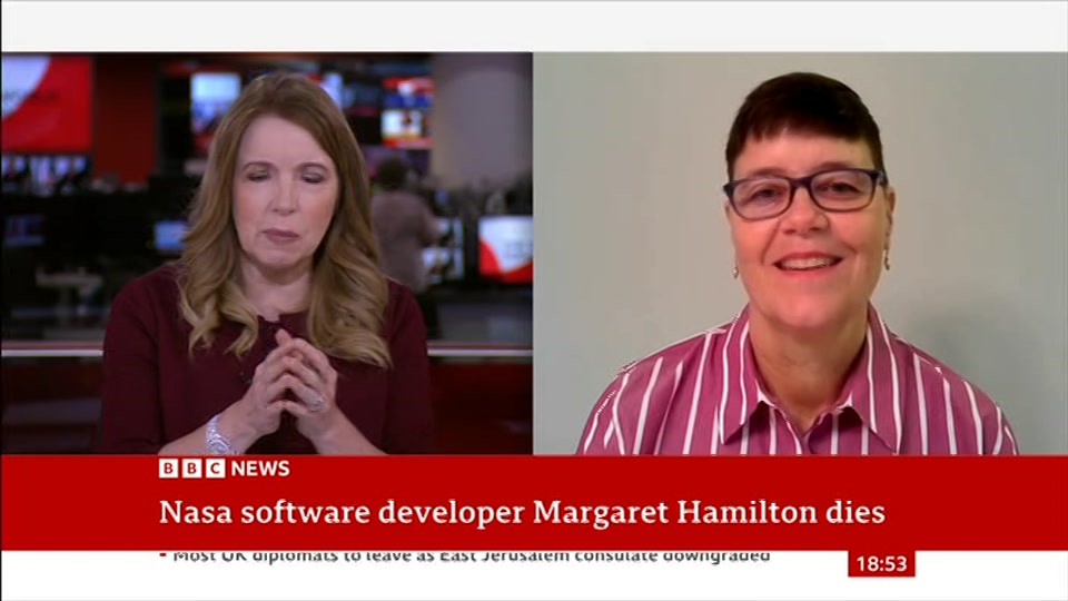 Still from BBC News at 23:00