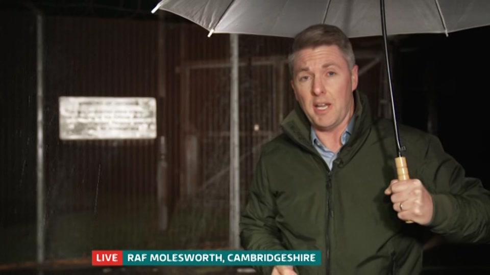 Broadcast still at 14m 30s. ITV, ITV News at Ten, 8 October 2026.