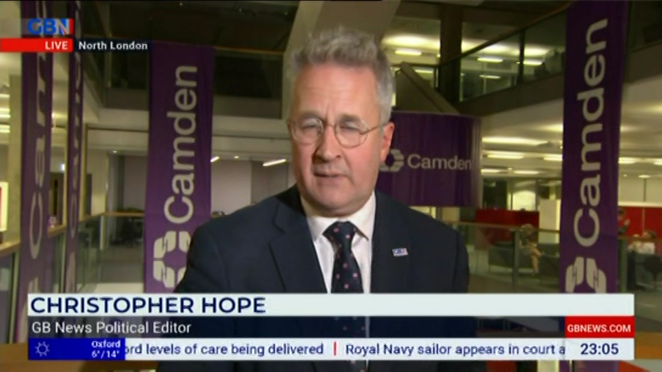 Still from GB News at 5:30