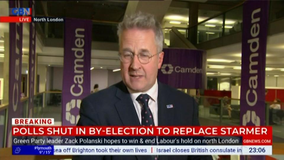 Still from GB News at 6:00