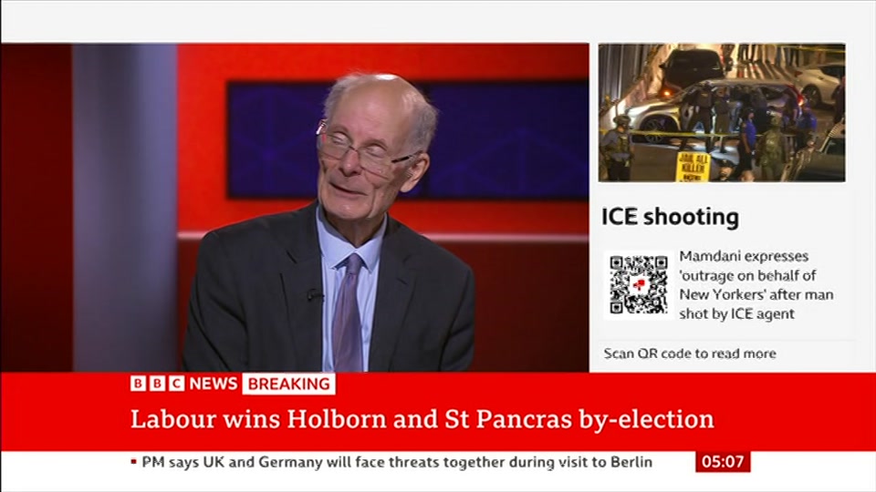 Still from BBC News at 7:30