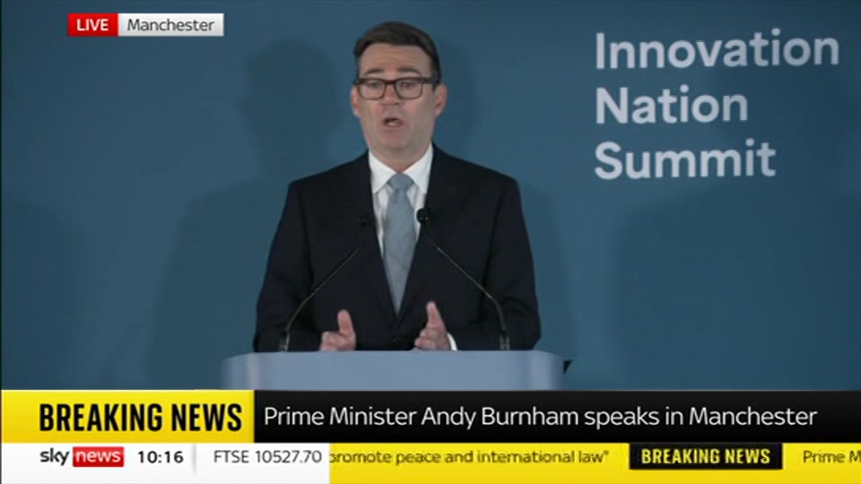 Still from Sky News at 16:30