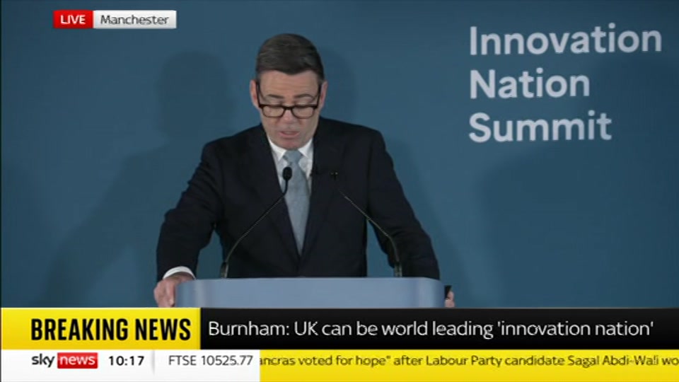 Still from Sky News at 17:30