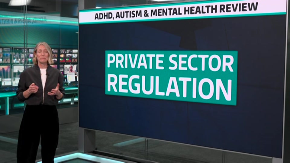 Broadcast still at 3m. ITV, ITV Lunchtime News, 9 October 2026.