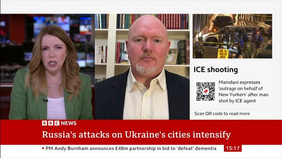 Broadcast still at 17m. BBC News, Verified Live, 9 October 2026.