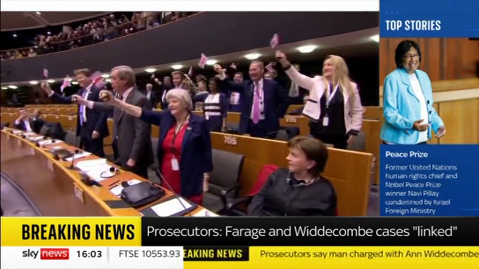 Broadcast still at 3m. Sky News, Sky News Today, 9 October 2026.