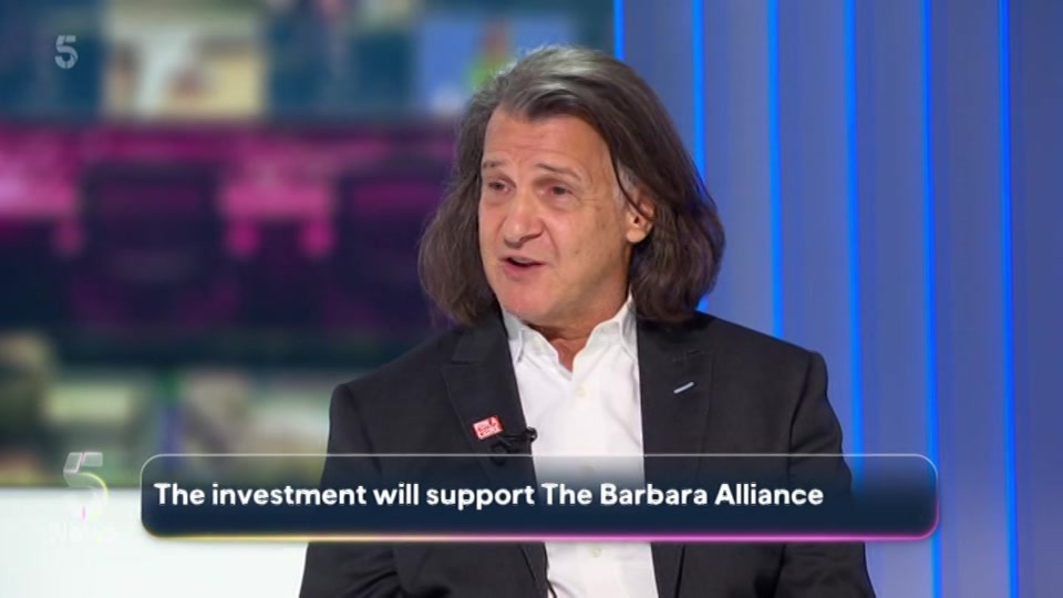 Broadcast still at 24m 30s. Channel 5, 5 News with Dan Walker, 9 October 2026.