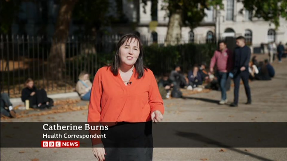 Broadcast still at 16m. BBC One, BBC News, 9 October 2026.