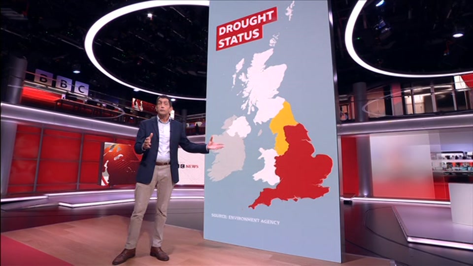 Broadcast still at 28m 30s. BBC One, BBC News, 9 October 2026.