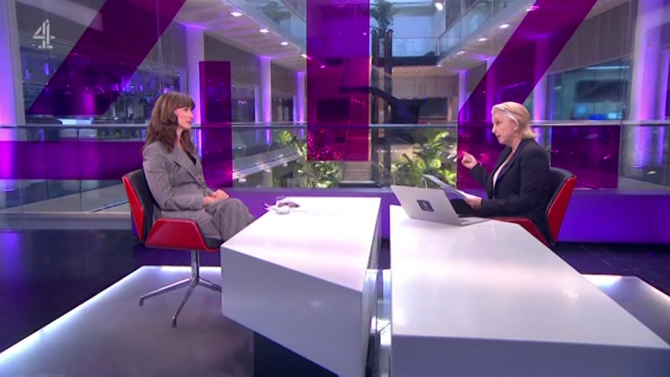 Broadcast still at 8m. Channel 4, Channel 4 News, 9 October 2026.
