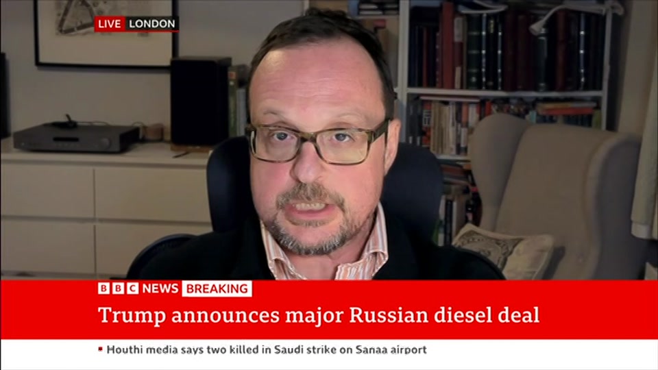 Still from BBC News at 5:30