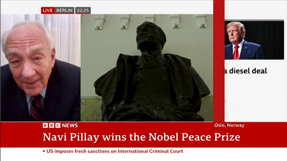 Still from BBC News at 25:30