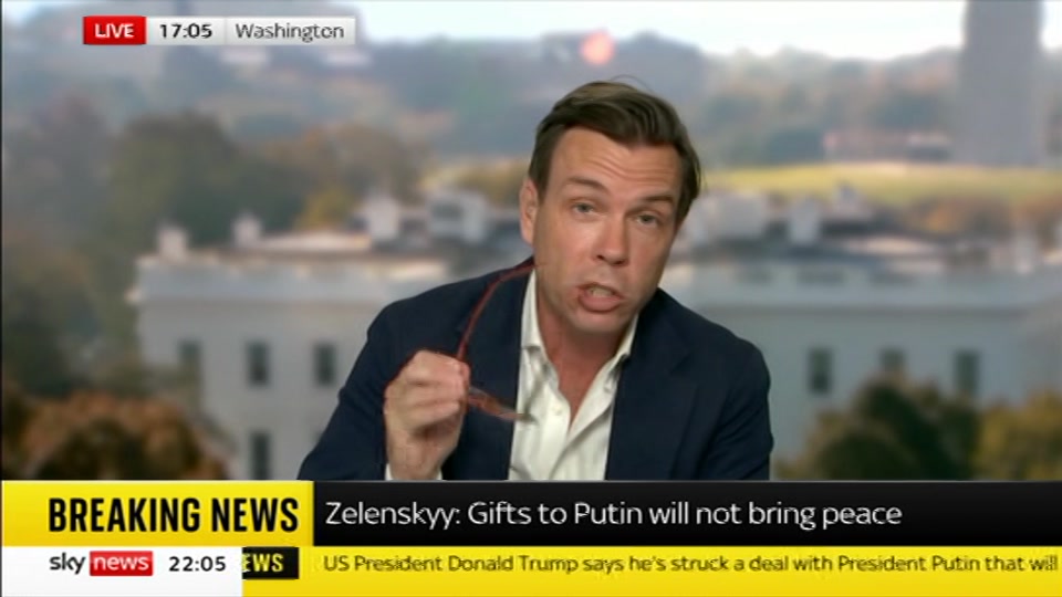 Still from Sky News at 5:30