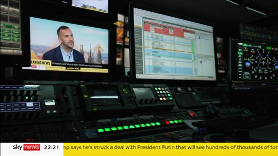 Still from Sky News at 21:30