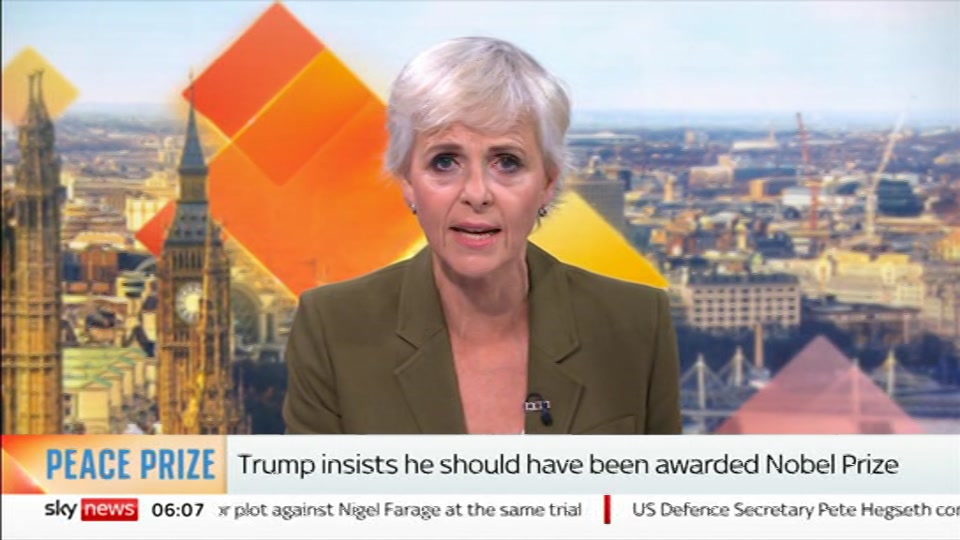 Still from Sky News at 7:00