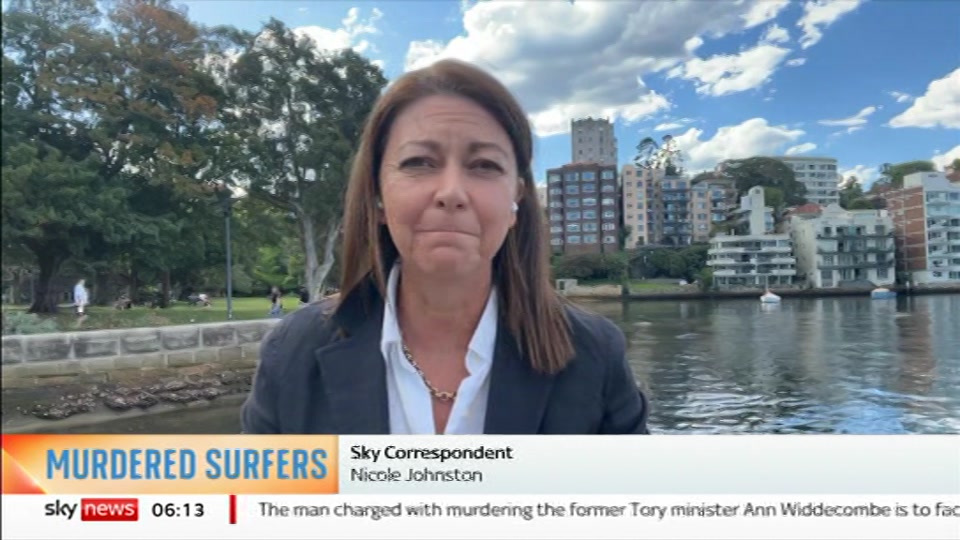 Still from Sky News at 13:00