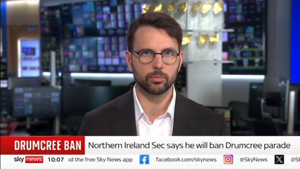 Still from Sky News at 7:30