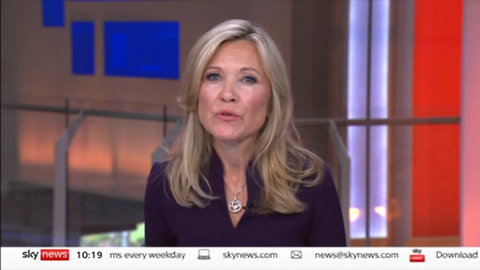 Still from Sky News at 19:00