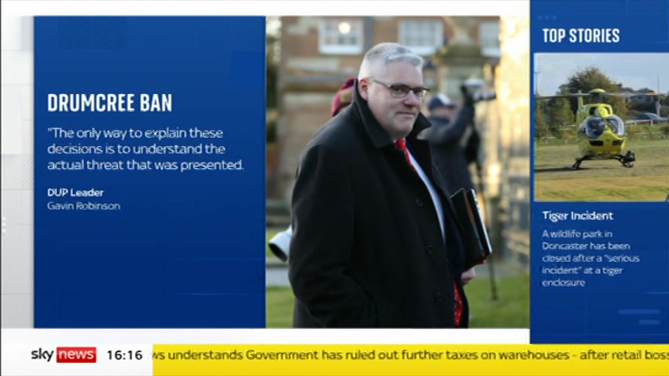 Still from Sky News at 16:30
