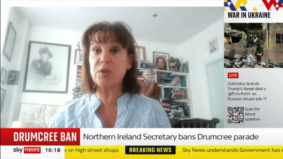 Still from Sky News at 18:00