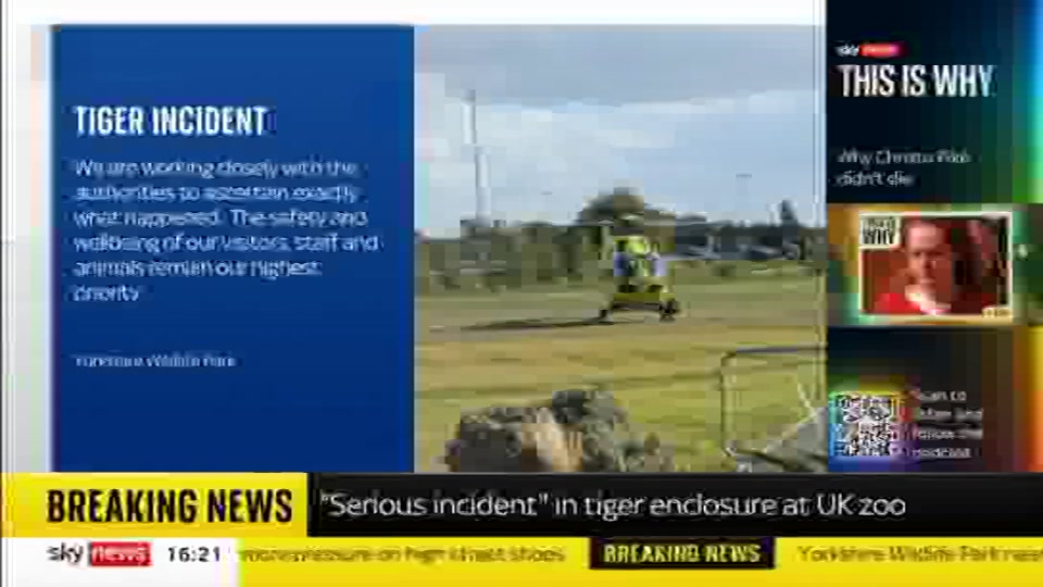 Broadcast still at 21m 30s. Sky News, Sky News Today, 10 October 2026.