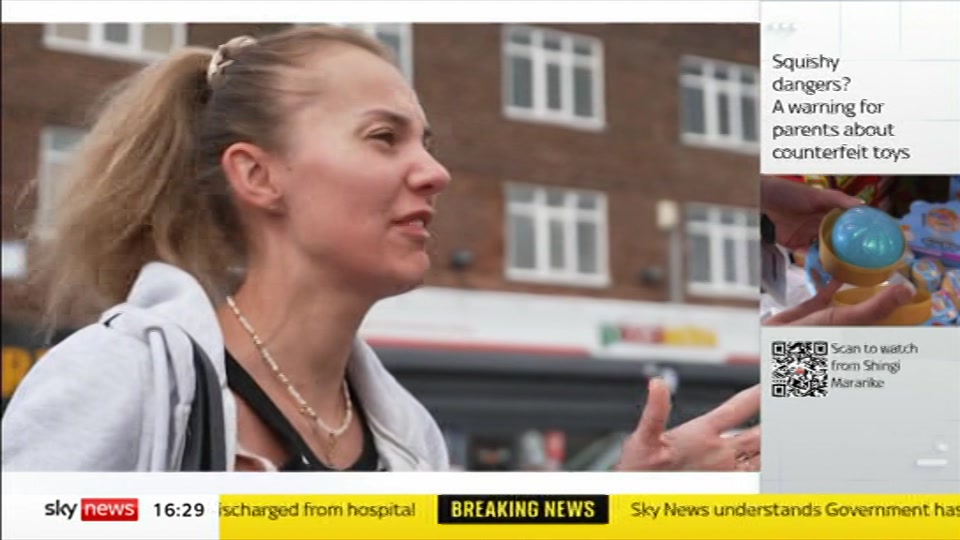 Broadcast still at 29m. Sky News, Sky News Today, 10 October 2026.