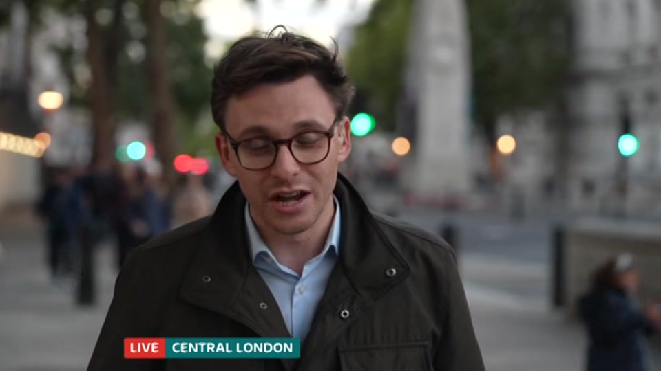 Broadcast still at 7m 30s. ITV, ITV Evening News, 10 October 2026.