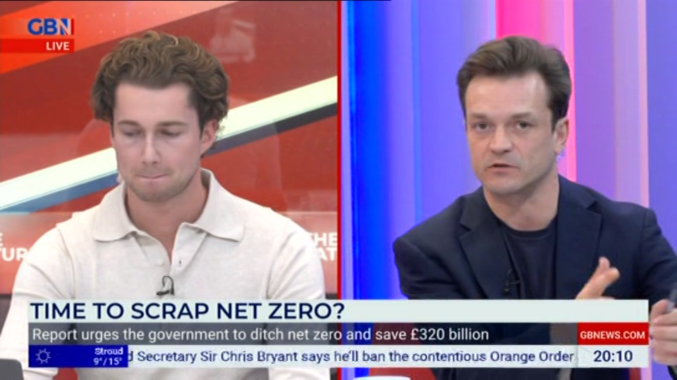 Still from GB News at 10:30