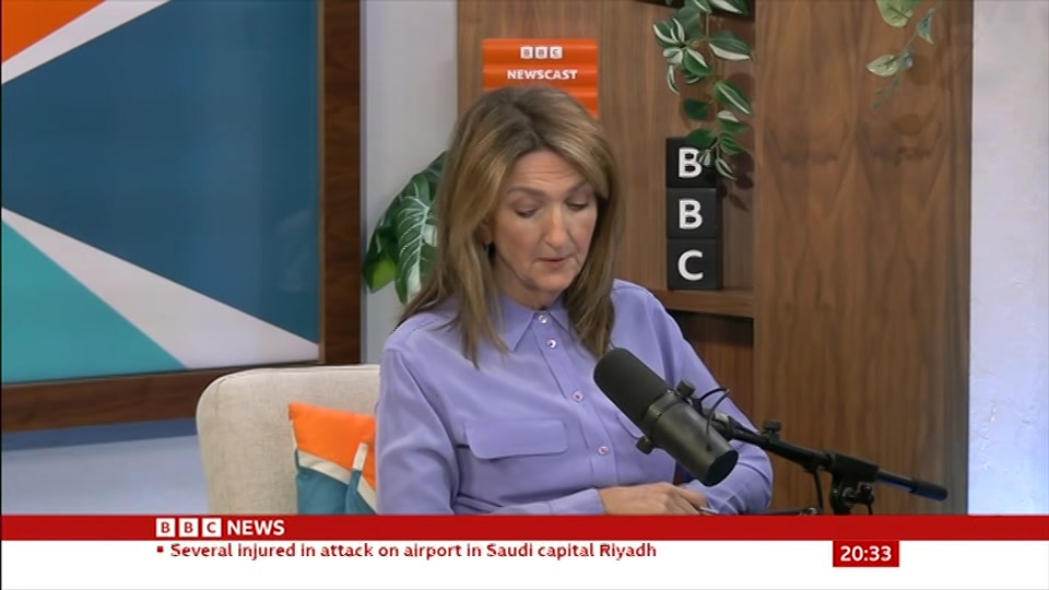 Still from BBC News at 3:00